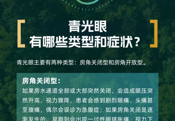 一圖讀懂：青光眼-致盲的“隱形殺手“