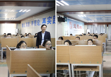 規(guī)范醫(yī)療行為 保障醫(yī)療安全 醫(yī)務(wù)科組織醫(yī)務(wù)人員進(jìn)行醫(yī)療規(guī)章及核心制  度考試